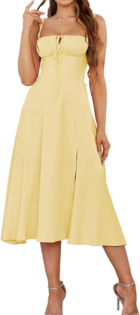 Chic Corset Midi Dress - Petaliya