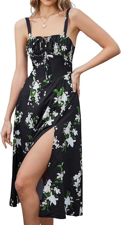 Chic Corset Midi Dress - Petaliya