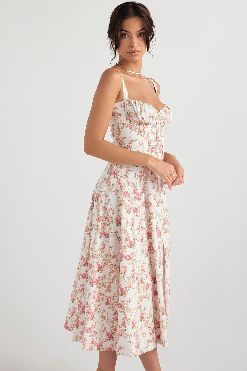 Elegant Sundress with Bustier Petaliya